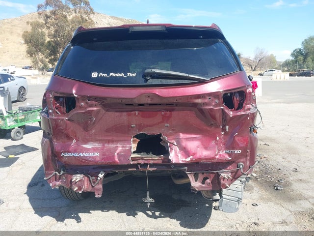 Aukcja sprzedaży 2018 Toyota Highlander Limited, vin: 5TDYZRFH9JS248420, numer aukcji: 44891755