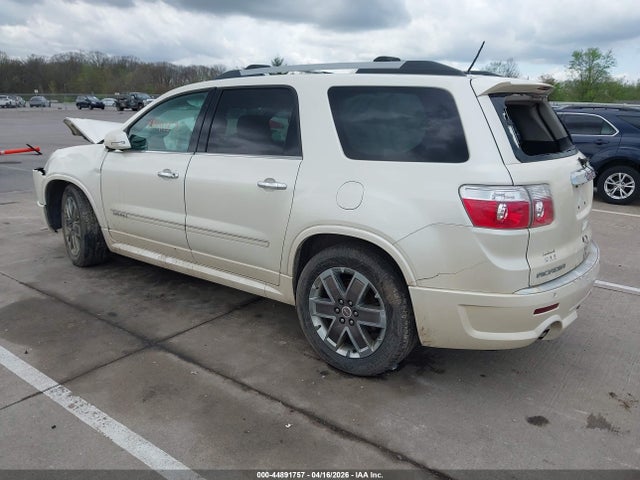 Продажа на аукционе авто 2012 Gmc Acadia Denali, vin: 1GKKVTEDXCJ231868, номер лота: 44891757