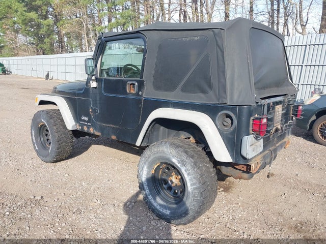 2003 JEEP WRANGLER 1J4FA29103P303980 Photo 2