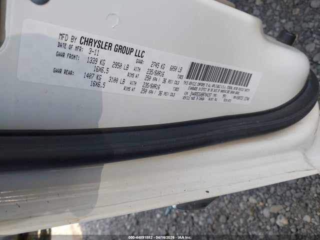 Продаж на аукціоні авто 2011 Chrysler Town & Country Touring, vin: 2A4RR5DG0BR704297, номер лоту: 44891882