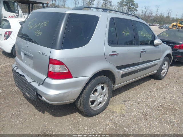 Aukcja sprzedaży 2002 Mercedes-benz Ml 320, vin: 4JGAB54EX2A343358, numer aukcji: 44891891