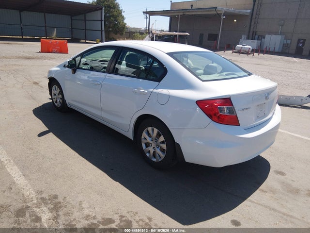 Продажа на аукционе авто 2012 Honda Civic Lx, vin: 19XFB2F55CE322079, номер лота: 44891912