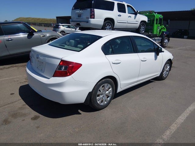 Продажа на аукционе авто 2012 Honda Civic Lx, vin: 19XFB2F55CE322079, номер лота: 44891912