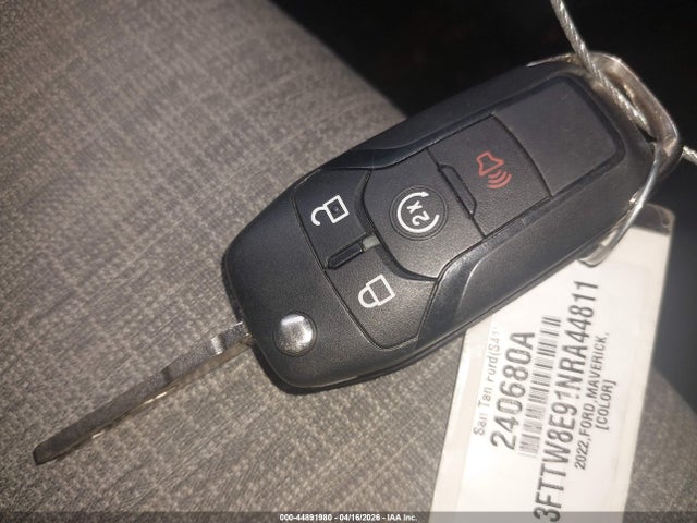 Aukcja sprzedaży 2022 Ford Maverick Xlt, vin: 3FTTW8E91NRA44811, numer aukcji: 44891980
