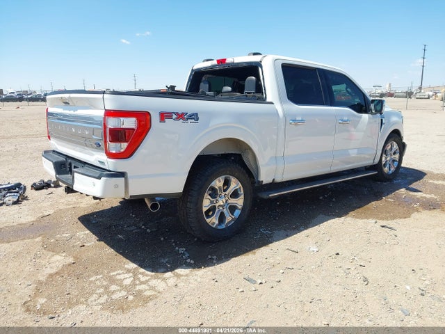 Auction sale of the 2022 Ford F-150 Platinum, vin: 1FTFW1E83NFC37678, lot number: 44891981