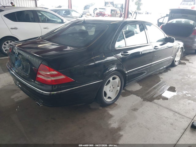 Aukcja sprzedaży 2001 Mercedes-benz S 600, vin: WDBNG78J91A190687, numer aukcji: 44891985