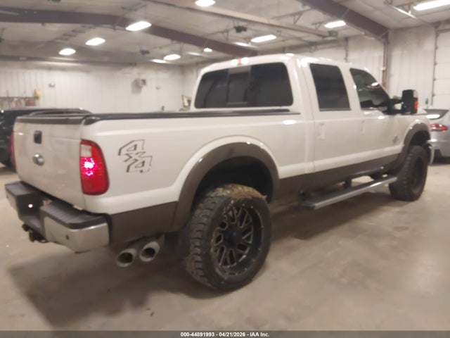 44891993 :رقم المزاد ، 1FT7W2BT9GEC68655 vin ، 2016 Ford F-250 Lariat مزاد بيع