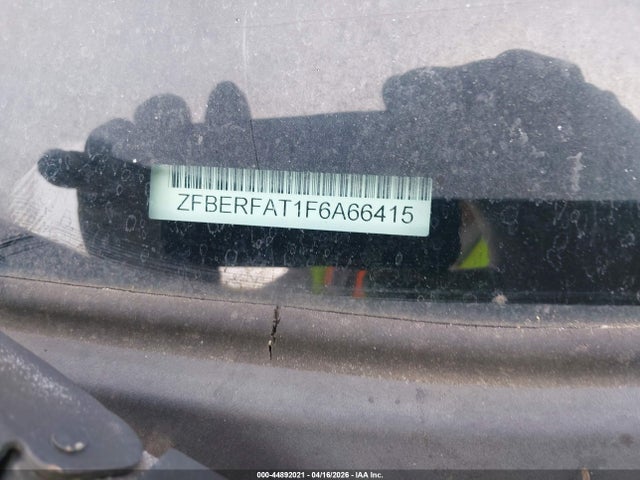 44892021 :رقم المزاد ، ZFBERFAT1F6A66415 vin ، 2015 Ram Promaster City Tradesman مزاد بيع