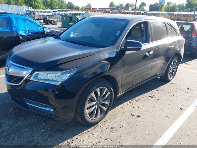2016 Acura Mdx Technology   Acurawatch Plus Packages/technology Package მანქანა იყიდება აუქციონზე, vin: 5FRYD3H49GB001254, აუქციონის ნომერი: 44892073