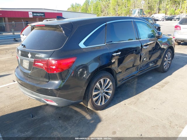 2016 Acura Mdx Technology   Acurawatch Plus Packages/technology Package მანქანა იყიდება აუქციონზე, vin: 5FRYD3H49GB001254, აუქციონის ნომერი: 44892073