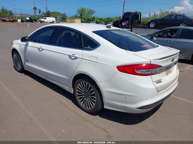 Продажа на аукционе авто 2018 Ford Fusion Energi Titanium, vin: 3FA6P0SU7JR273935, номер лота: 44892145