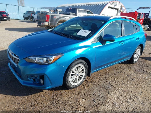 2017 Subaru Impreza 2.0i Premium მანქანა იყიდება აუქციონზე, vin: 4S3GTAD60H3701478, აუქციონის ნომერი: 44892267