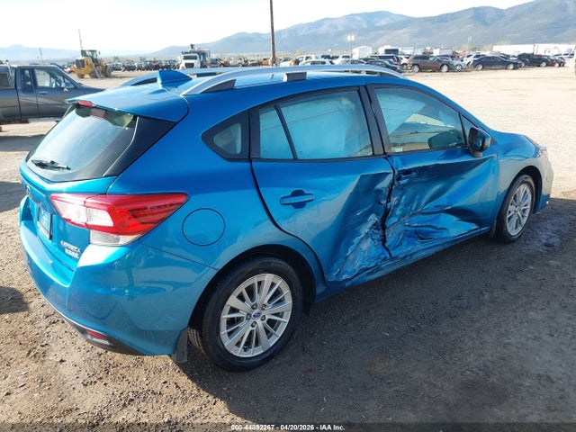 2017 Subaru Impreza 2.0i Premium მანქანა იყიდება აუქციონზე, vin: 4S3GTAD60H3701478, აუქციონის ნომერი: 44892267