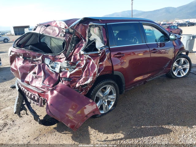 Aukcja sprzedaży 2014 Toyota Highlander Limited V6, vin: 5TDDKRFH9ES052390, numer aukcji: 44892284
