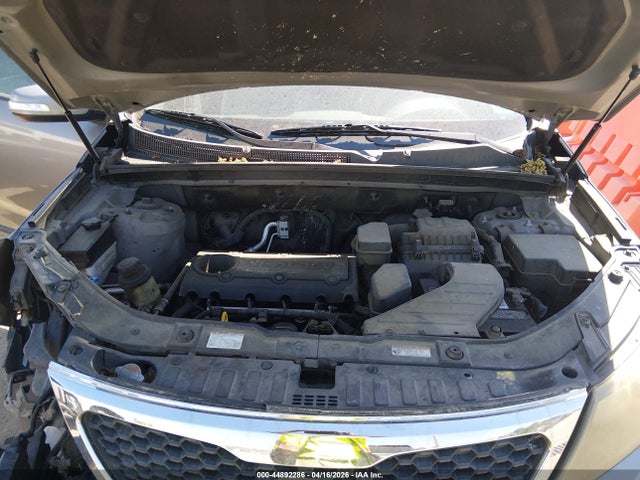 2011 Kia Sorento Lx მანქანა იყიდება აუქციონზე, vin: 5XYKTCA14BG156466, აუქციონის ნომერი: 44892286