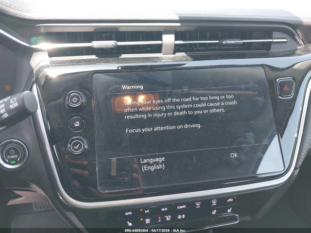1G1FY6S09P4164264 Chevrolet Bolt Euv Fwd Lt