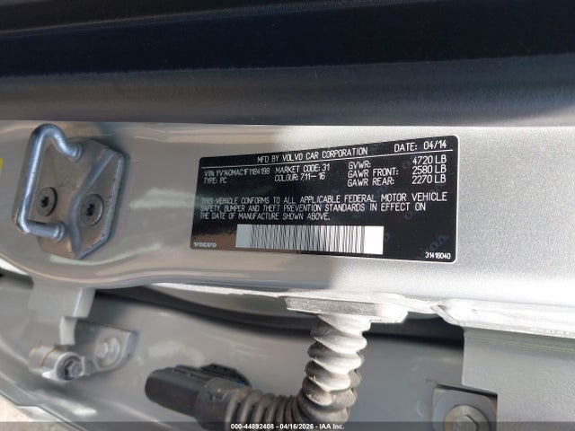 Volvo S80 T5 Premier Plus 2015 YV140MAC1F1184198 Image 9