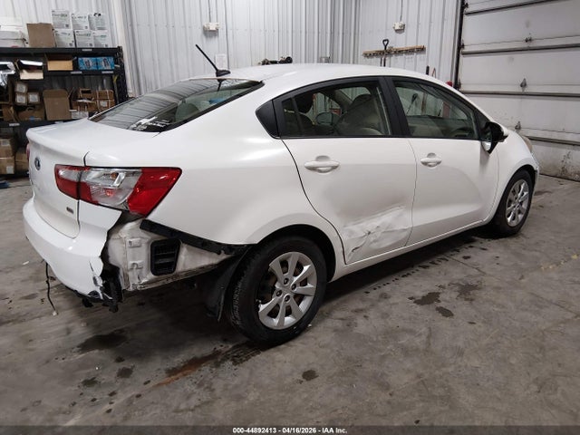 2013 Kia Rio Lx მანქანა იყიდება აუქციონზე, vin: KNADM4A38D6299713, აუქციონის ნომერი: 44892413