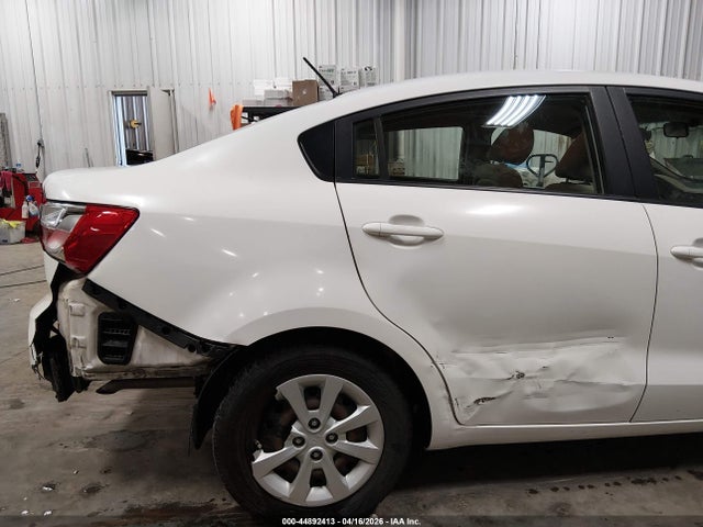 2013 Kia Rio Lx მანქანა იყიდება აუქციონზე, vin: KNADM4A38D6299713, აუქციონის ნომერი: 44892413