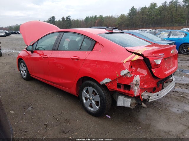 Продажа на аукционе авто 2018 Chevrolet Cruze Ls Auto, vin: 1G1BC5SM7J7206379, номер лота: 44892499