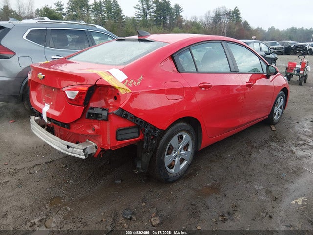Продажа на аукционе авто 2018 Chevrolet Cruze Ls Auto, vin: 1G1BC5SM7J7206379, номер лота: 44892499