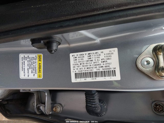 2015 Acura Tlx მანქანა იყიდება აუქციონზე, vin: 19UUB1F3XFA023857, აუქციონის ნომერი: 44892510