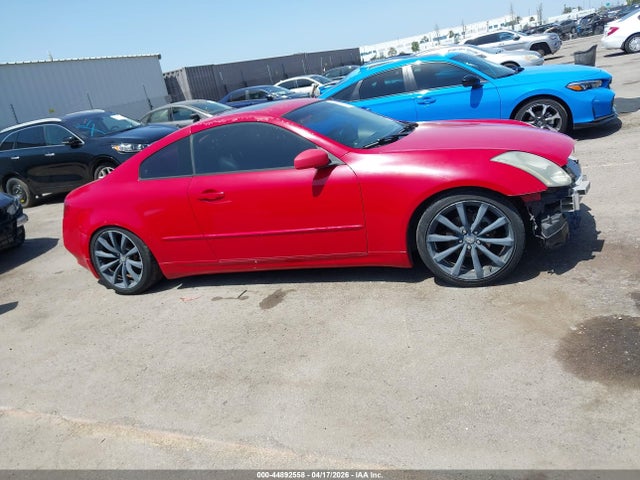 44892558 :رقم المزاد ، JNKCV54E53M204936 vin ، 2003 Infiniti G35 Base W/leather مزاد بيع