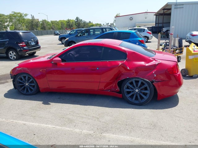 44892558 :رقم المزاد ، JNKCV54E53M204936 vin ، 2003 Infiniti G35 Base W/leather مزاد بيع