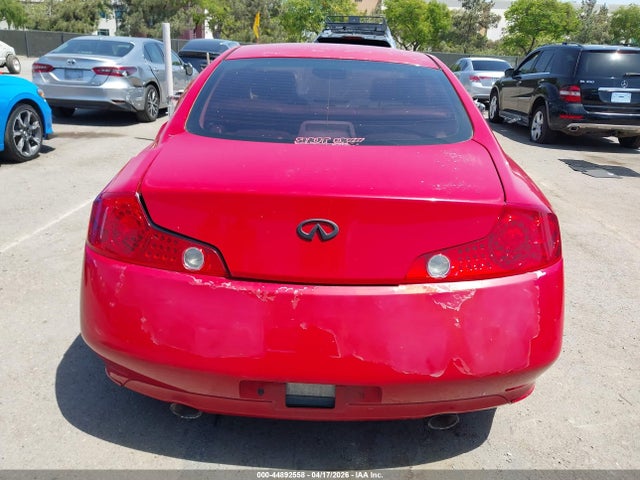 44892558 :رقم المزاد ، JNKCV54E53M204936 vin ، 2003 Infiniti G35 Base W/leather مزاد بيع