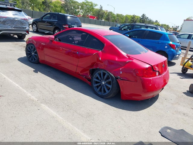 44892558 :رقم المزاد ، JNKCV54E53M204936 vin ، 2003 Infiniti G35 Base W/leather مزاد بيع