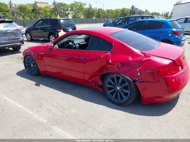 44892558 :رقم المزاد ، JNKCV54E53M204936 vin ، 2003 Infiniti G35 Base W/leather مزاد بيع