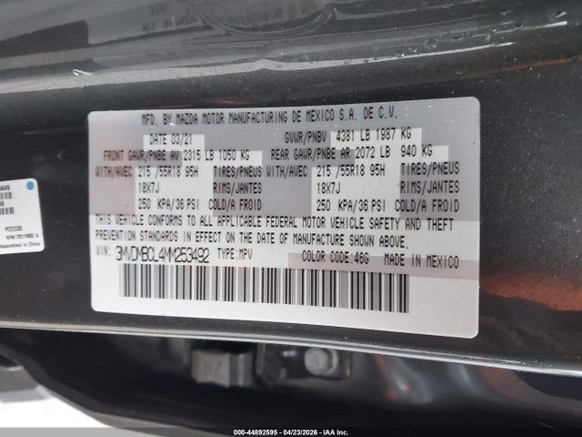 Mazda Cx-30 Preferred 2021 3MVDMBCL4MM253492 Image 9
