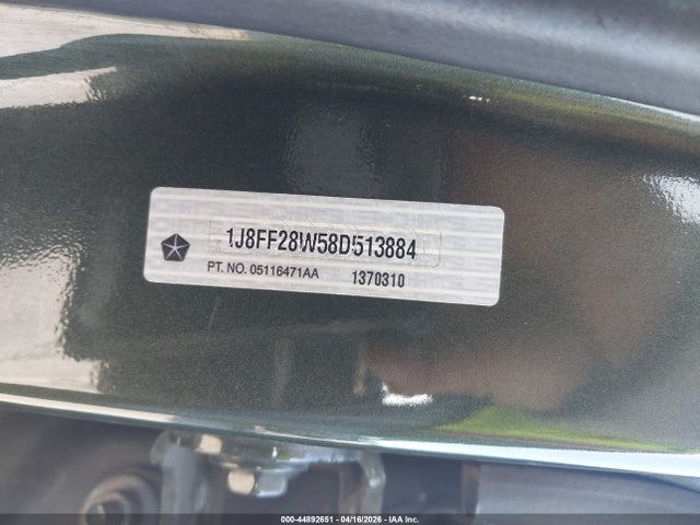 Продажа на аукционе авто 2008 Jeep Patriot Sport, vin: 1J8FF28W58D513884, номер лота: 44892651