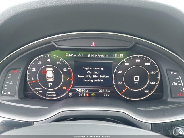 Продажа на аукционе авто 2017 Audi Q7 3.0t Premium, vin: WA1LABF72HD018749, номер лота: 44892679