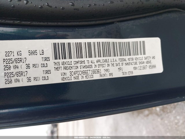 Продаж на аукціоні авто 2014 Dodge Journey Se, vin: 3C4PDCAB6ET166361, номер лоту: 44892702