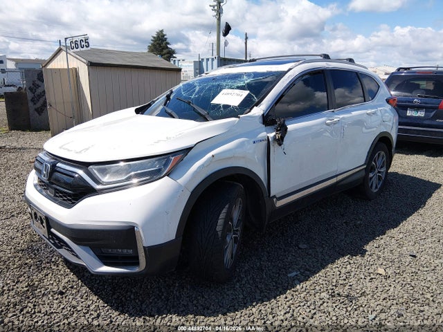 2021 Honda Cr-v Hybrid Touring მანქანა იყიდება აუქციონზე, vin: 7FART6H94ME008263, აუქციონის ნომერი: 44892704