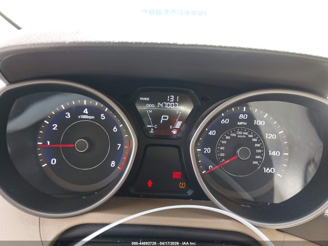 2013 Hyundai Elantra Gls მანქანა იყიდება აუქციონზე, vin: 5NPDH4AE9DH399561, აუქციონის ნომერი: 44892728