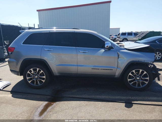 2018 Jeep Grand Cherokee Limited 4x2 მანქანა იყიდება აუქციონზე, vin: 1C4RJEBG2JC339452, აუქციონის ნომერი: 44892799