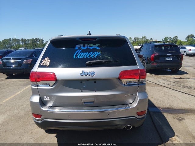 2018 Jeep Grand Cherokee Limited 4x2 მანქანა იყიდება აუქციონზე, vin: 1C4RJEBG2JC339452, აუქციონის ნომერი: 44892799