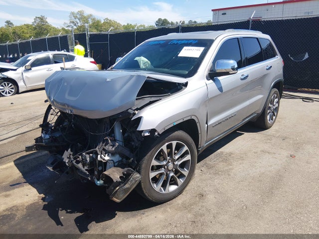 2018 Jeep Grand Cherokee Limited 4x2 მანქანა იყიდება აუქციონზე, vin: 1C4RJEBG2JC339452, აუქციონის ნომერი: 44892799
