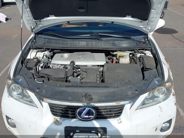2012 Lexus Ct 200h Premium მანქანა იყიდება აუქციონზე, vin: JTHKD5BH6C2103637, აუქციონის ნომერი: 44892818