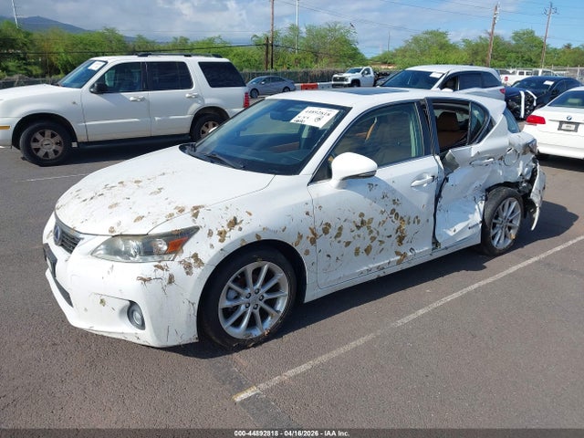 2012 Lexus Ct 200h Premium მანქანა იყიდება აუქციონზე, vin: JTHKD5BH6C2103637, აუქციონის ნომერი: 44892818