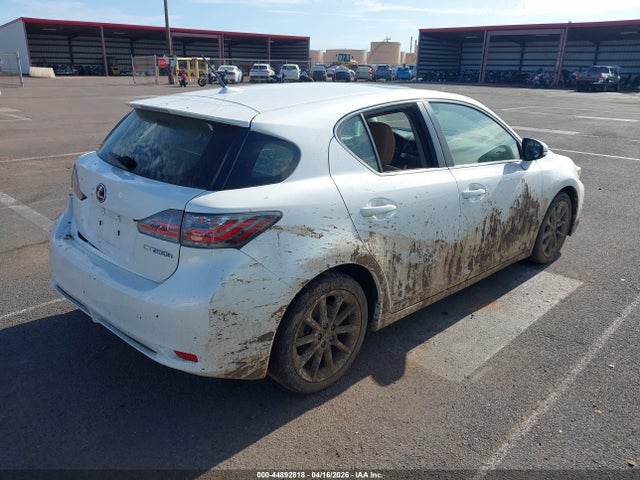 2012 Lexus Ct 200h Premium მანქანა იყიდება აუქციონზე, vin: JTHKD5BH6C2103637, აუქციონის ნომერი: 44892818