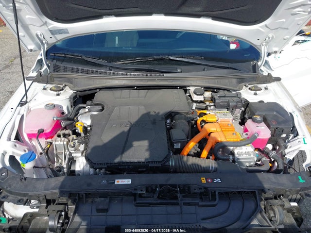 44892820 :رقم المزاد ، KMHLM4DJ4SU167450 vin ، 2025 Hyundai Elantra Hybrid Blue مزاد بيع