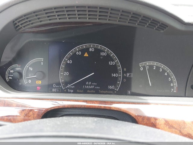 44892822 :رقم المزاد ، WDDNG71X67A111331 vin ، 2007 Mercedes-benz S 550 مزاد بيع