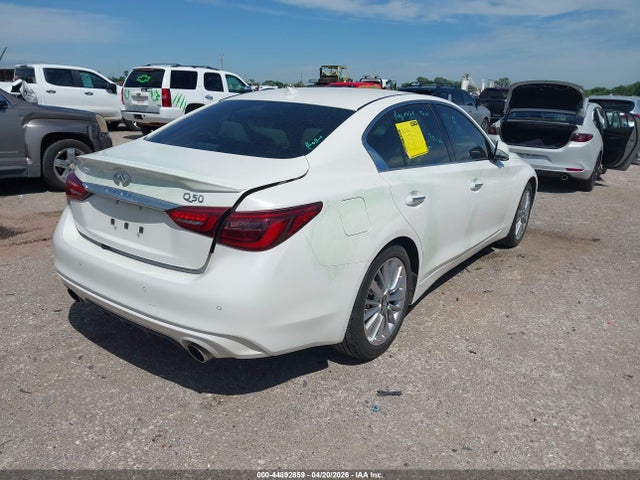 44892859 :رقم المزاد ، JN1EV7BP6MM703095 vin ، 2021 Infiniti Q50 Luxe مزاد بيع