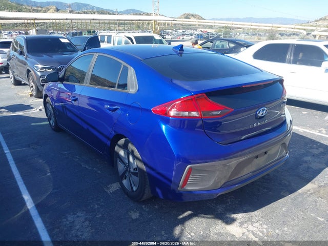 KMHC65LC1LU215121 Hyundai Ioniq Hybrid Blue