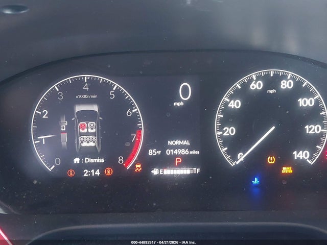 3CZRZ2H33PM707392 Honda Hr-v Awd Lx