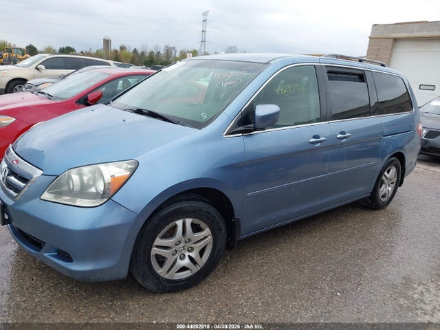 44892918 :رقم المزاد ، 5FNRL38425B113495 vin ، 2005 Honda Odyssey Ex مزاد بيع