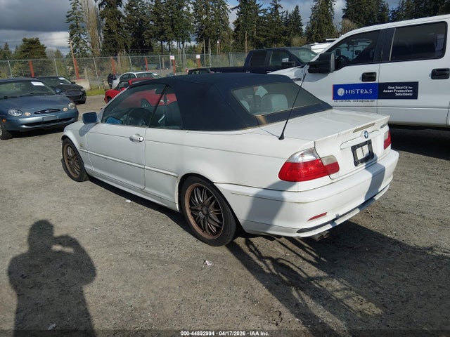 Продаж на аукціоні авто 2003 Bmw 325ci, vin: WBABS33443PG90950, номер лоту: 44892994